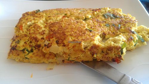 Tofu Scramble at Lotus Vegan in North Hollywood, CA at Lotus Vegan in North Hollywood