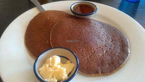 Vegan Pancakes at Lotus Vegan in North Hollywood, CA at Lotus Vegan in North Hollywood
