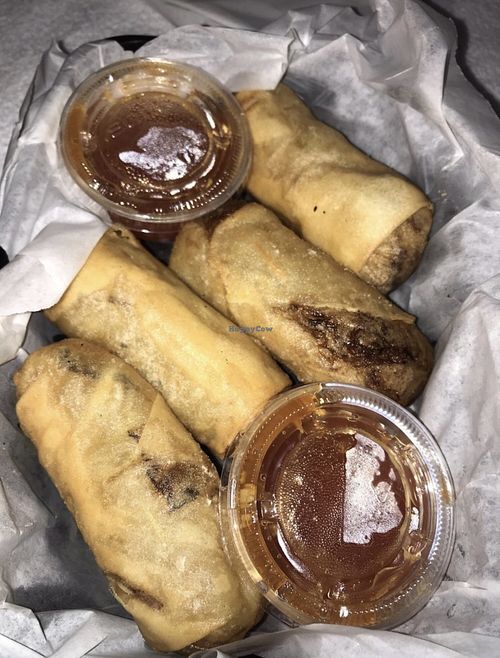 Veggie rolls   at EAT Thai Cafe in Bismarck