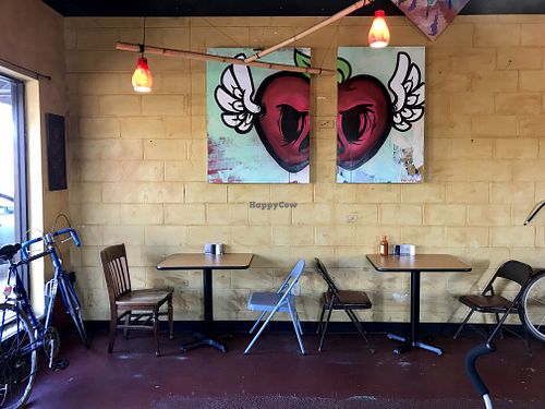 Inside  at Magic Vegan Cafe in Gulfport