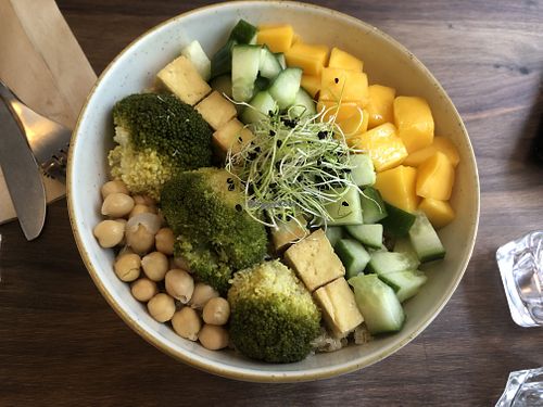 Veggie bowl  at Bliss in Fribourg