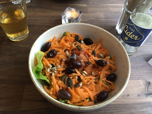 Precourse salad  at Bliss in Fribourg