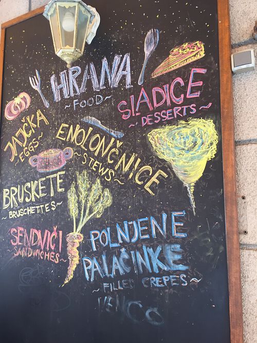 Board  at Piaf in Maribor