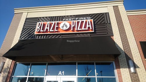 From outside at Blaze Pizza in Murfreesboro