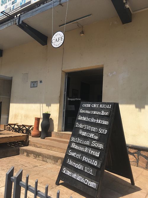 Exterior at Chess Cafe in Kigali