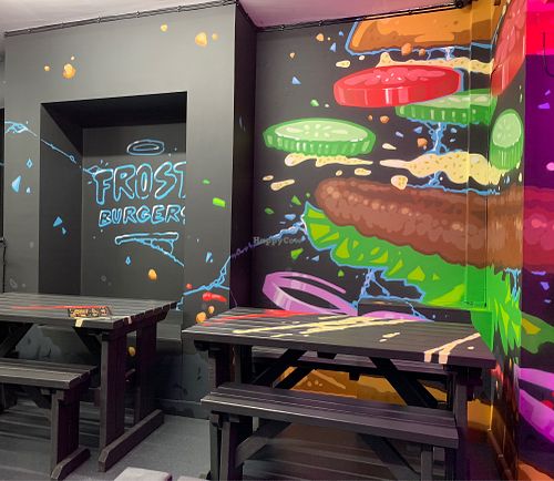 Interior   at Frost Burgers in Liverpool
