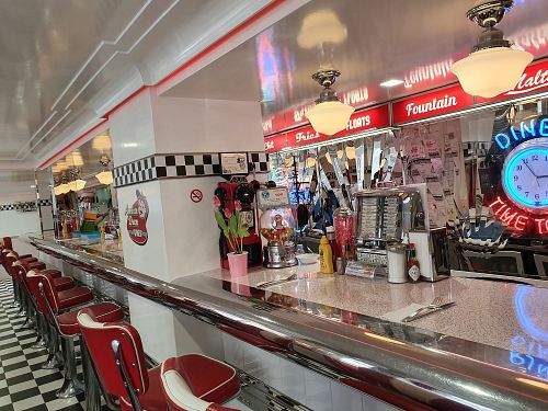 Interior2 at American Dream Diner in Geneva