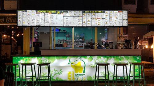 Welcome at El Cafe Vegetarian Food in Ho Chi Minh City