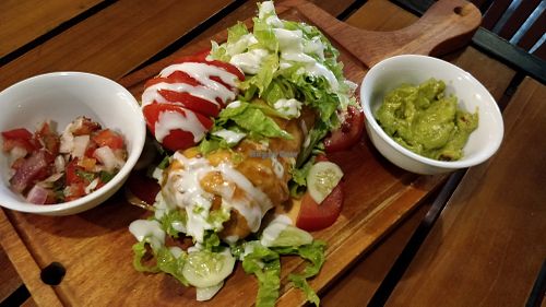 Chimichanga at El Cafe Vegetarian Food in Ho Chi Minh City