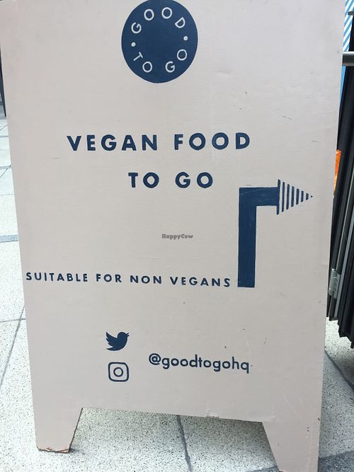 Sign at Good To Go - The Bower in London