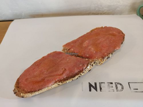 Pan con Tomate at I Need Coffee in Granada