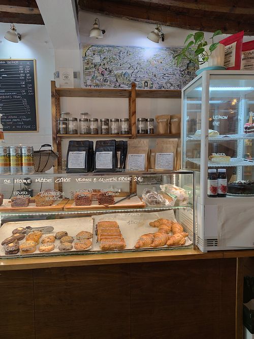 Shop view at I Need Coffee in Granada