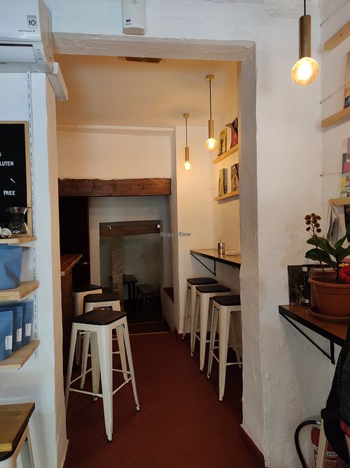 Seating at I Need Coffee in Granada