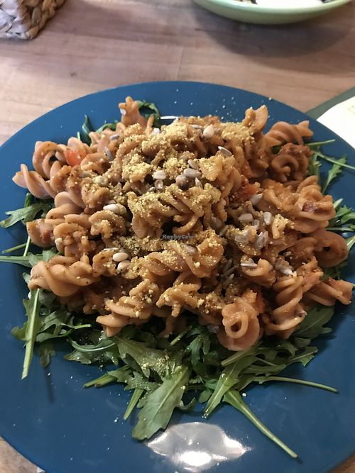 Gluten free pasta on request at Pure Note in Dusseldorf