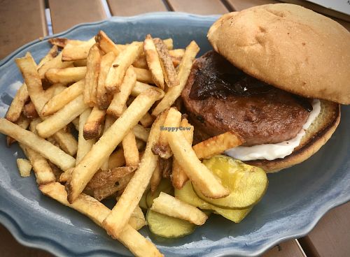 Beyond Burger and fries  at Harvest Room in Munster