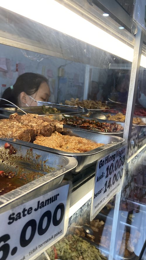 Huge selection  at Vegan House in Jakarta