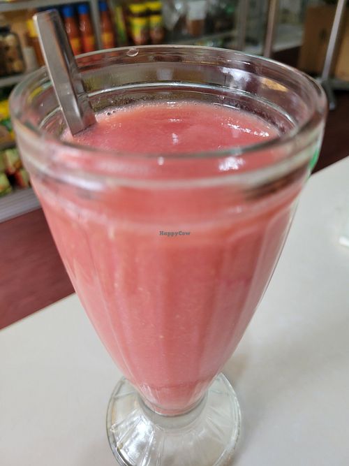 Guava juice at Vegan House in Jakarta