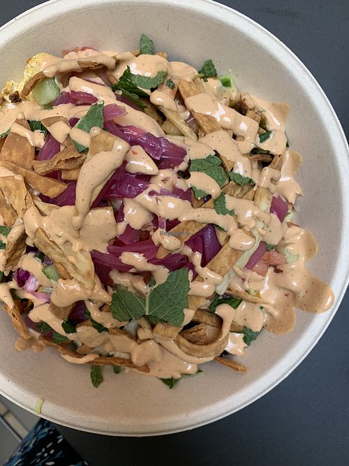 Grain bowl at CAVA - Nolita in New York City