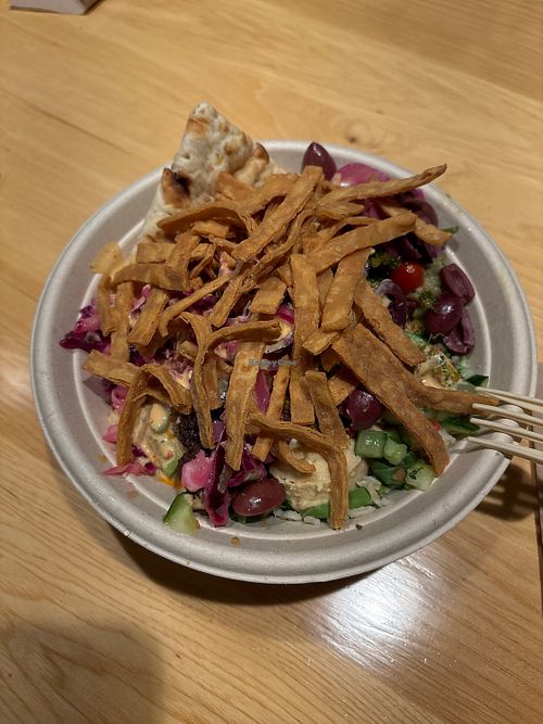 falafel and stuff  at CAVA - Congress Ave in Austin