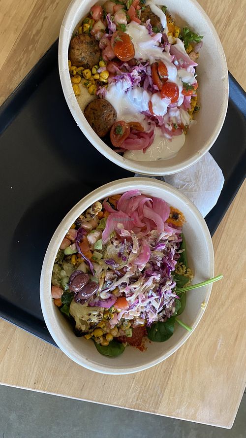 Build your own bowls  at CAVA in Gainesville