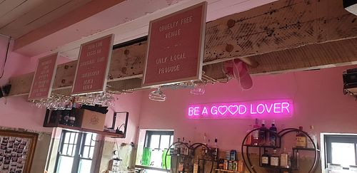Inside at Good Love in St Kilda