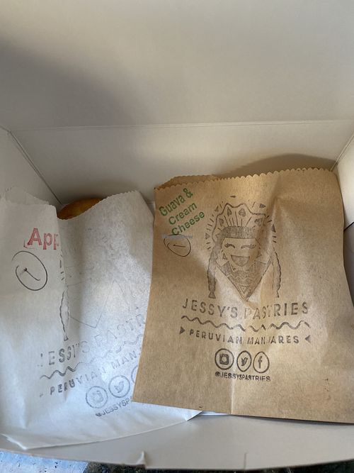 Dessert empanadas  at Jessy's Pastries in Westbury