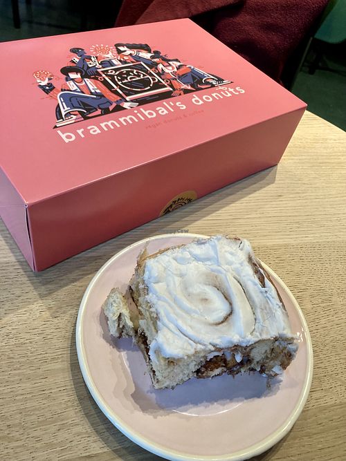 Cinnamon Bun  at Brammibal's Donuts - Potsdamer Platz in Berlin