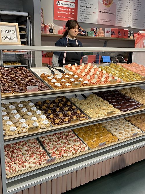 The selection is huge    at Brammibal's Donuts - Potsdamer Platz in Berlin