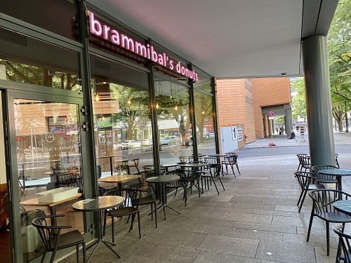 outside at Brammibal's Donuts - Potsdamer Platz in Berlin