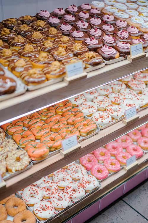 homemade vegan donuts, daily fresh and handmade at Brammibal's Donuts - Potsdamer Platz in Berlin