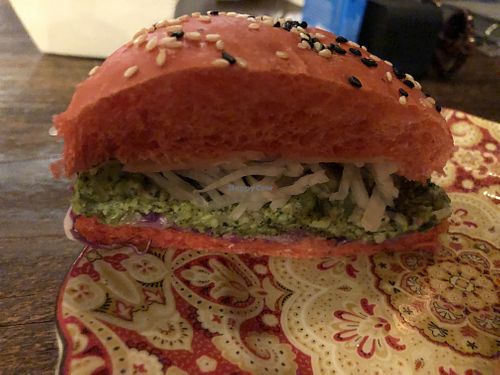 Tokyo burger at Plant Cartel in Canggu