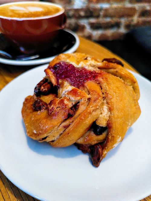 Sweet roll at Grounded in Paris