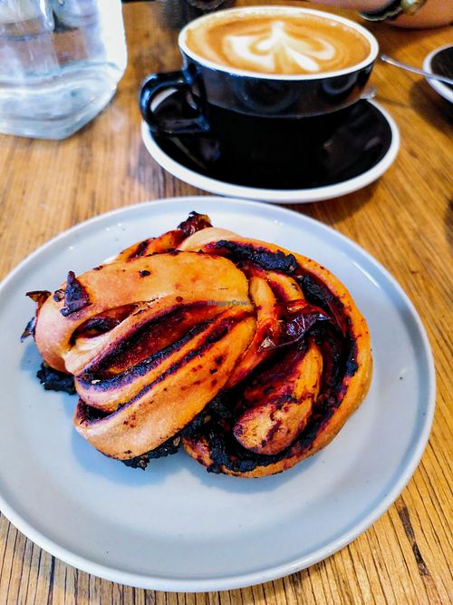 Savory roll at Grounded in Paris