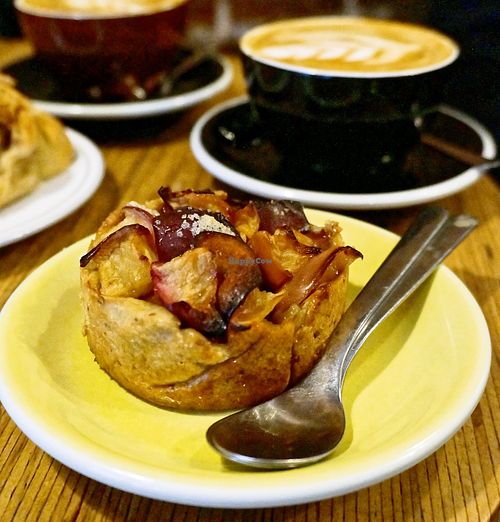 Apple Tart at Grounded in Paris