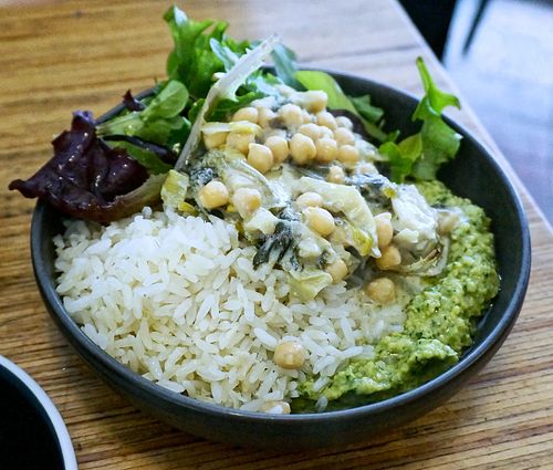 Weekly plate at Grounded in Paris