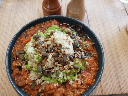 Amazing Warm Bowl at Grounded in Paris