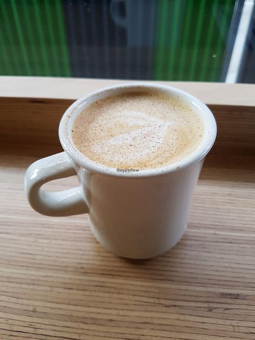 Dirty chai at Grounded in Paris