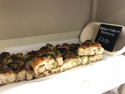 Focaccia  at Alex Gooch in Cardiff