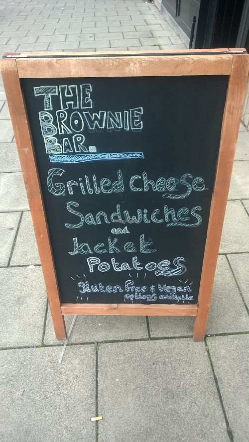 Come on in vegan options at The Brownie Bar - Heaton in Newcastle Upon Tyne