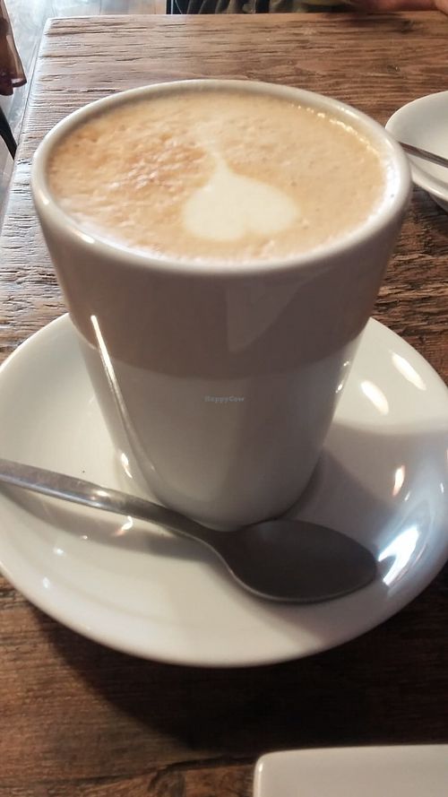 Soya latte at The Brownie Bar - Heaton in Newcastle Upon Tyne