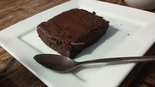 Orange brownie at The Brownie Bar - Heaton in Newcastle Upon Tyne