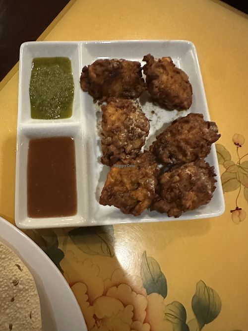 Vegetable pakora   at Himalayan Kitchen in Rapid City