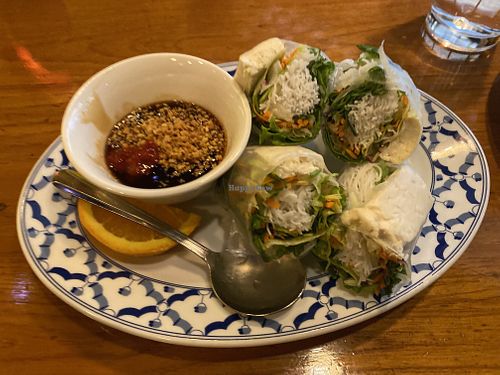 Tofu Fresh Rolls 😛  at Thai Ginger in Seattle