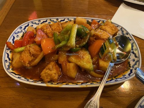 Tofu Sweet and Sour  at Thai Ginger in Seattle