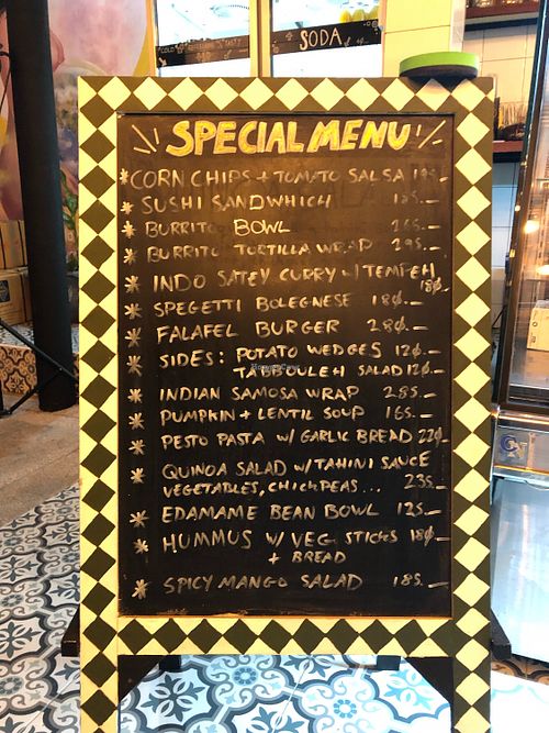 Special menu  at The Art Club - Koh Samui Hospital in Koh Samui