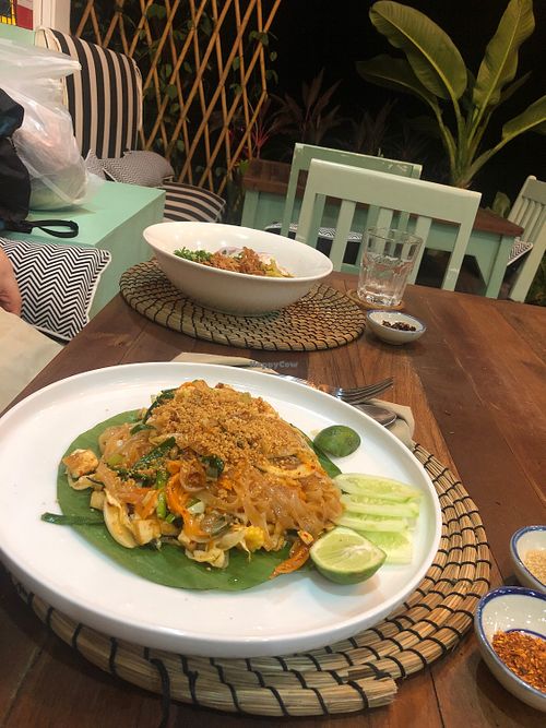 Yammi food .. all vegan (-:  at The Art Club - Koh Samui Hospital in Koh Samui