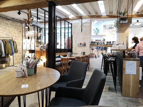 The restaurant at Le Comptoir 18-20 in Paris