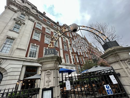 'beer garde' front  at Pizza Express - Baker St in London