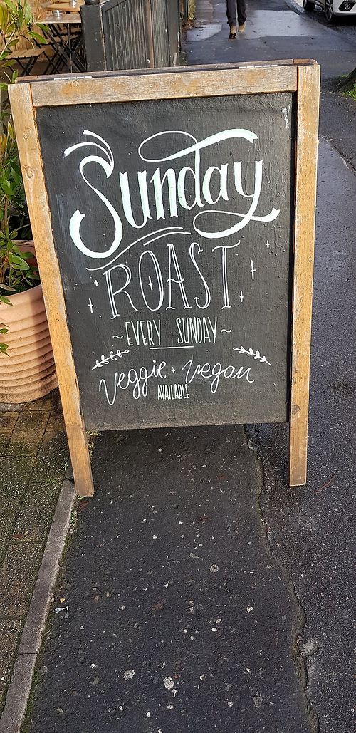 Board at Mary & Archie in Manchester