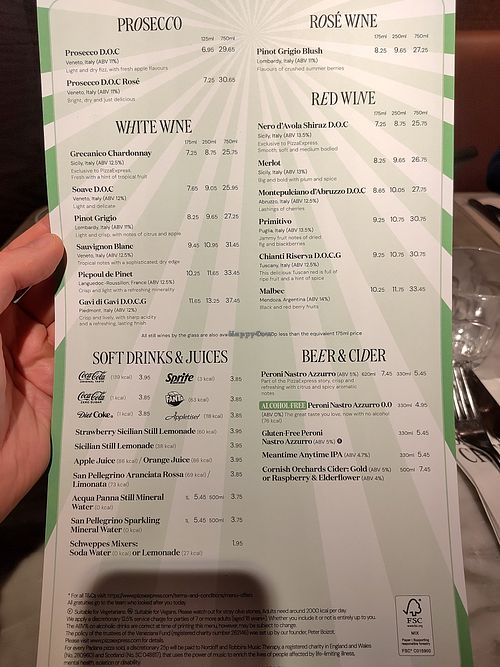  at Pizza Express - Lisburn Road in Belfast